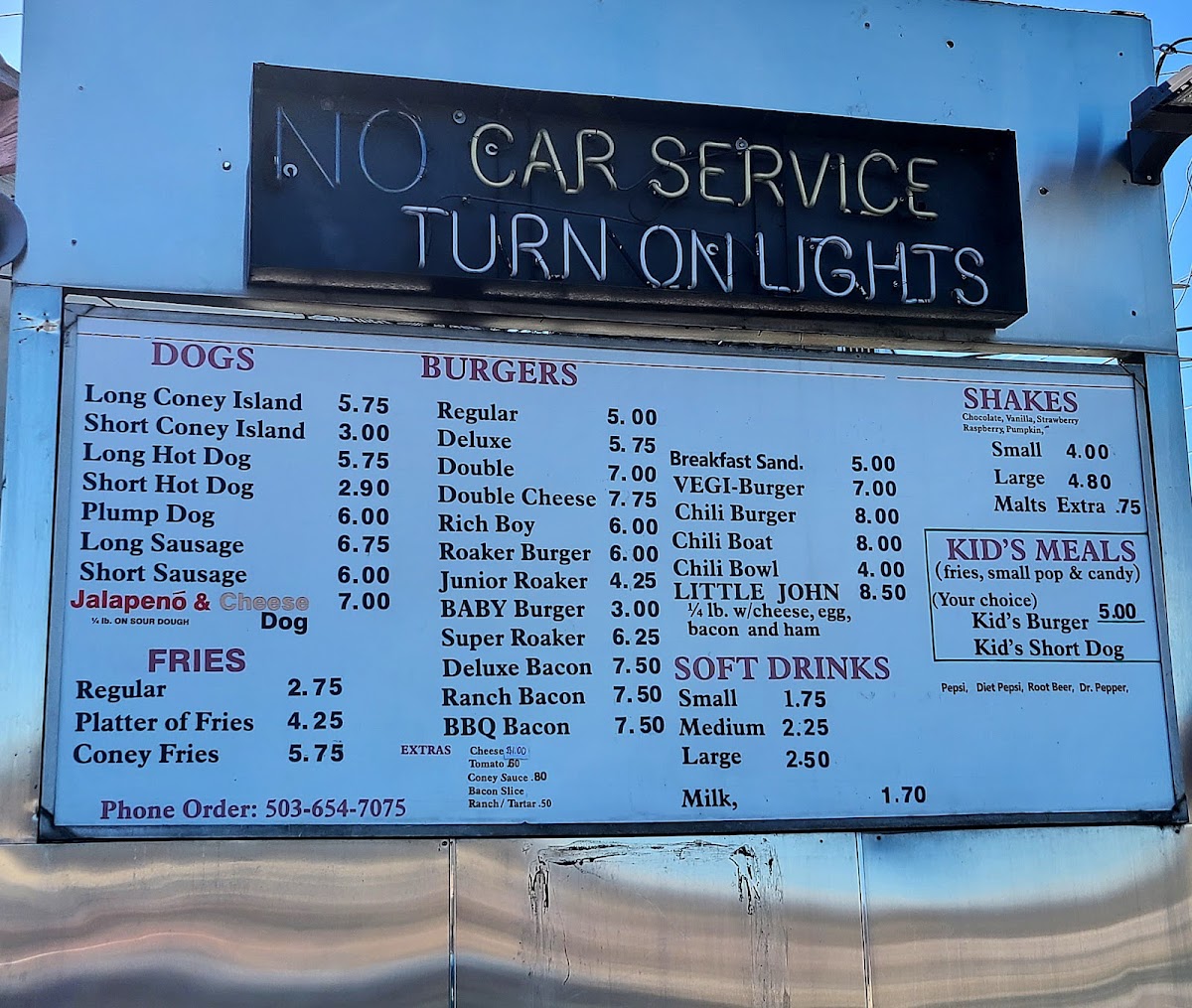 Roake's Menu - Image 5